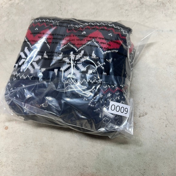 Breckenridge Woman 1X Fair Isle Snowflake Zip Up Cardigan Sweater 100% Cotton - Picture 8 of 8